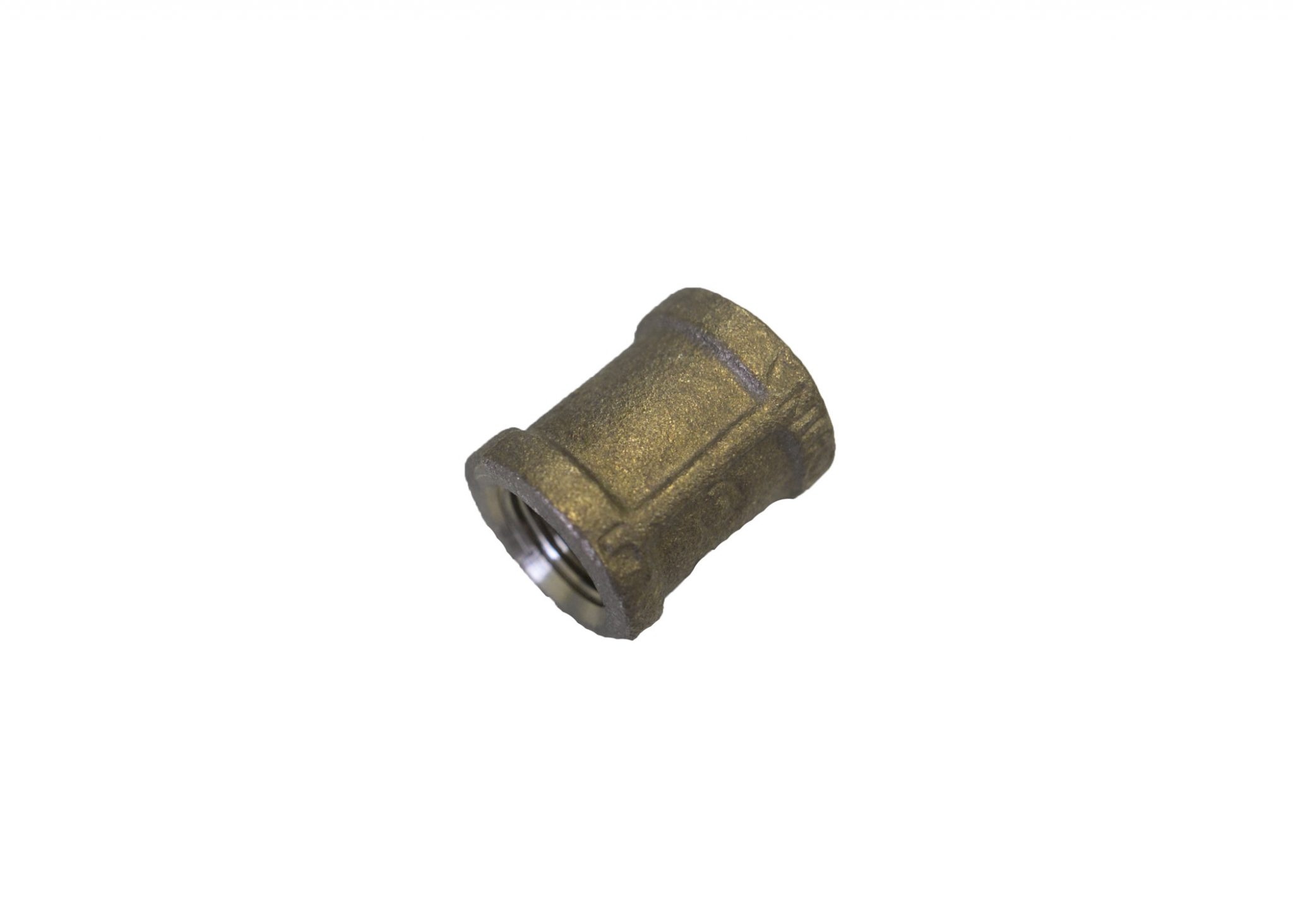 3/8" BRASS COUPLING