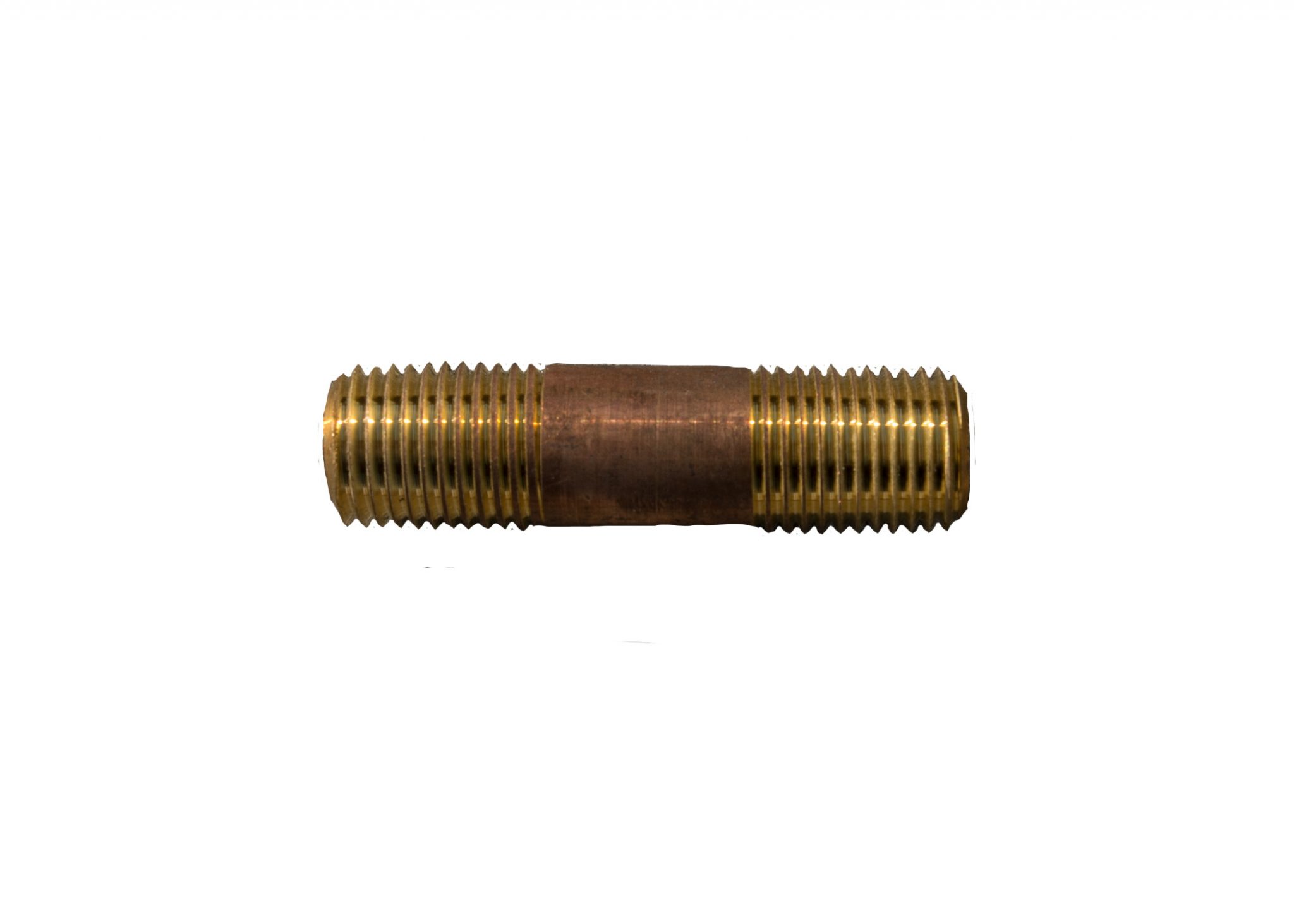 1/4" X 2" BRASS LONG NIPPLE