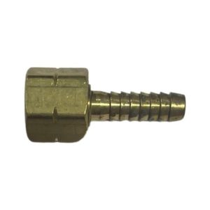 3/8" HOSE BARB & 9/16" NUT - LEFT HAND