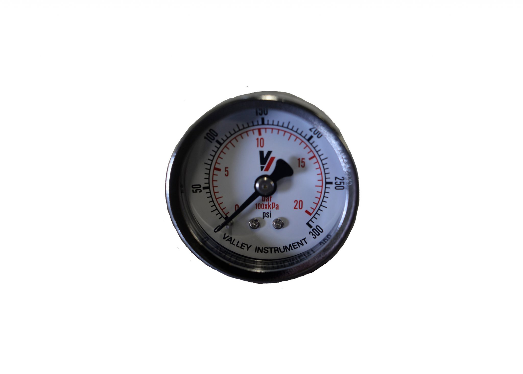 300# BACK MOUNT PRESSURE GAUGE 2" - STEEL